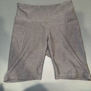 Old Navy Women's Heather Gray Bike Shorts